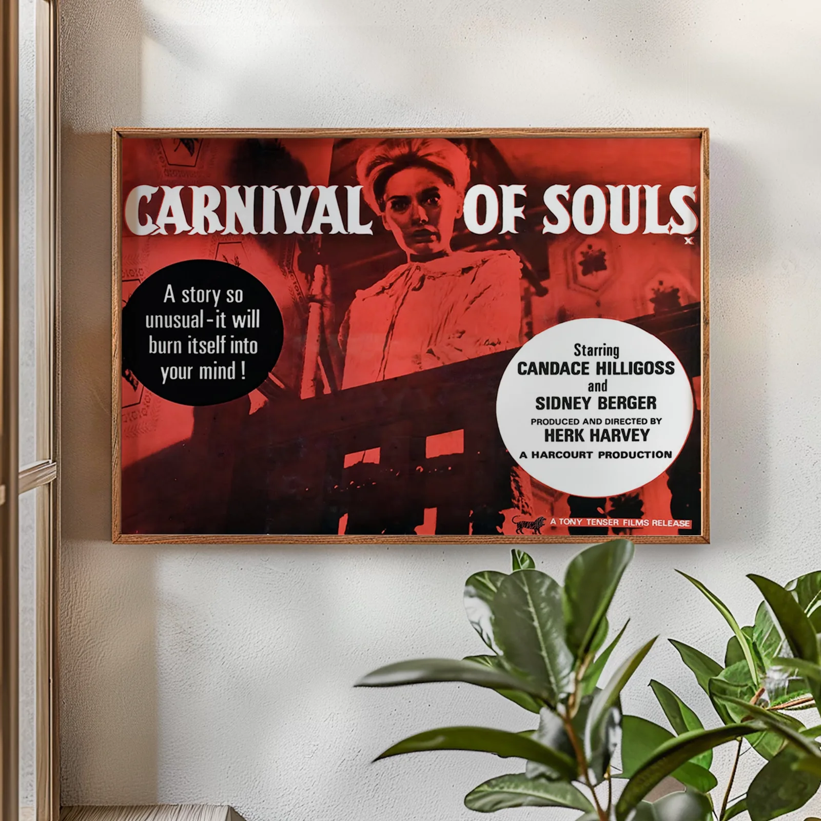 Carnival Of Souls - 1962 Horror Thriller Film - Restored 40" x 30" UK Quad, изображение 2