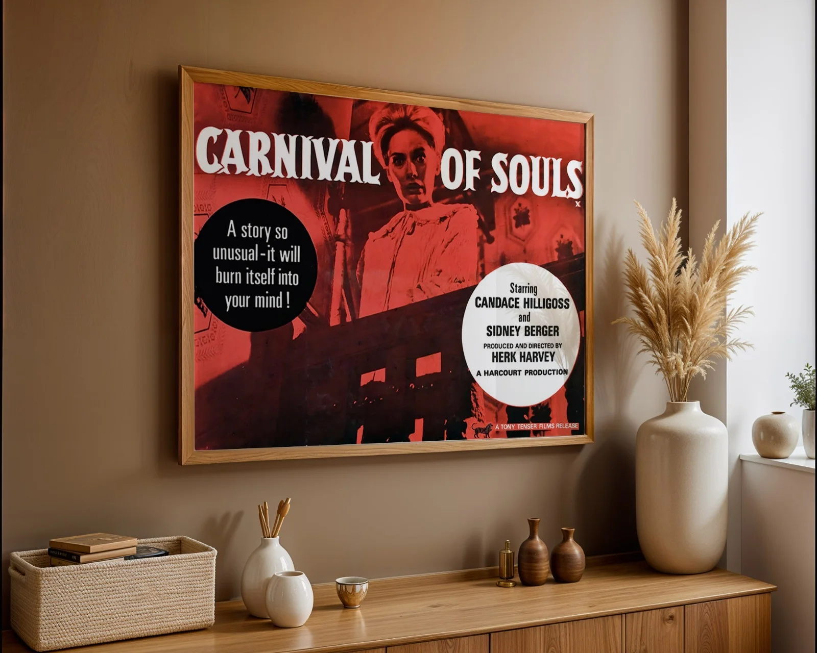 Carnival Of Souls - 1962 Horror Thriller Film - Restored 40" x 30" UK Quad, изображение 3