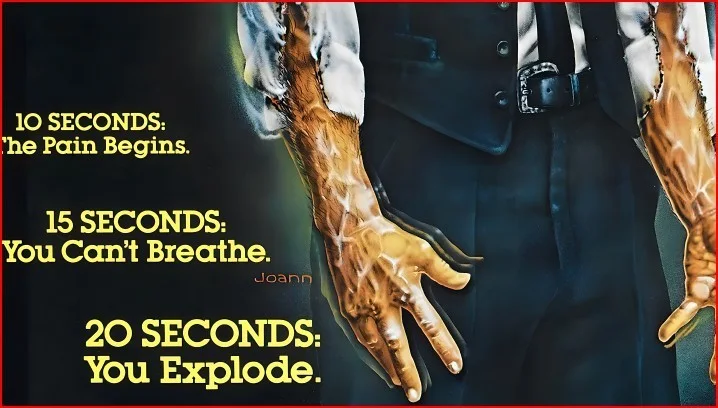Scanners 1981 David Cronenberg Horror Film - Restored 27.2" x 41" US One Sheet, изображение 4