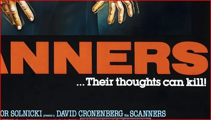 Scanners 1981 David Cronenberg Horror Film - Restored 27.2" x 41" US One Sheet, изображение 5