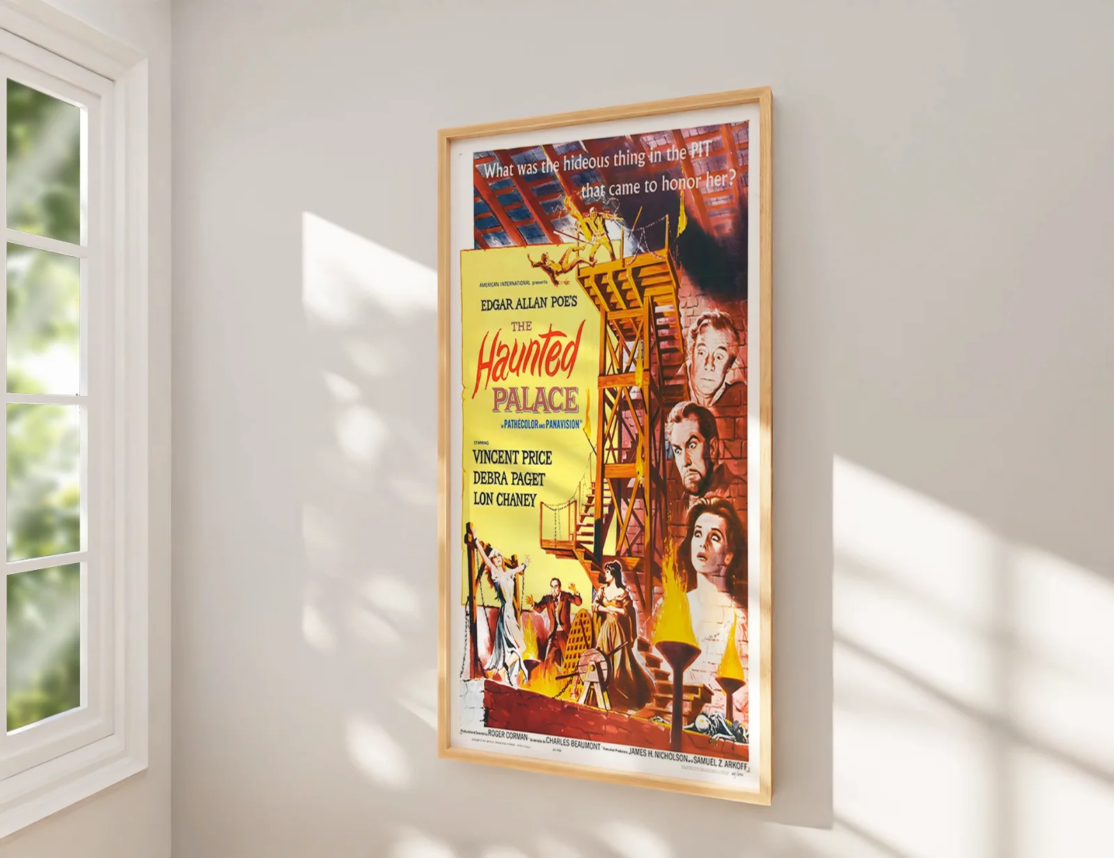 The Haunted Palace 1963 Vincent Price Film - Restored 27.2" x 41" US One Sheet, изображение 2