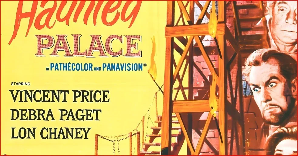 The Haunted Palace 1963 Vincent Price Film - Restored 27.2" x 41" US One Sheet, изображение 4