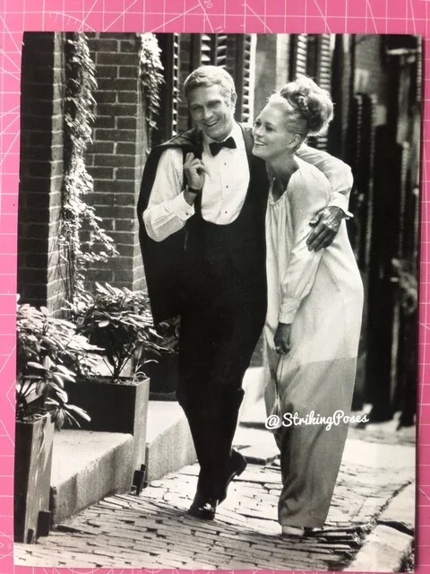 Repro Magazine Pictures 1960s STEVE McQUEEN film star actor 8x10'' clippings LOT, изображение 2