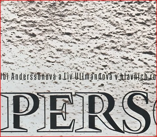 Persona 1966 Avant Garde Horror - Restored 27.5" x 39.4" Swedish One Sheet, image 5