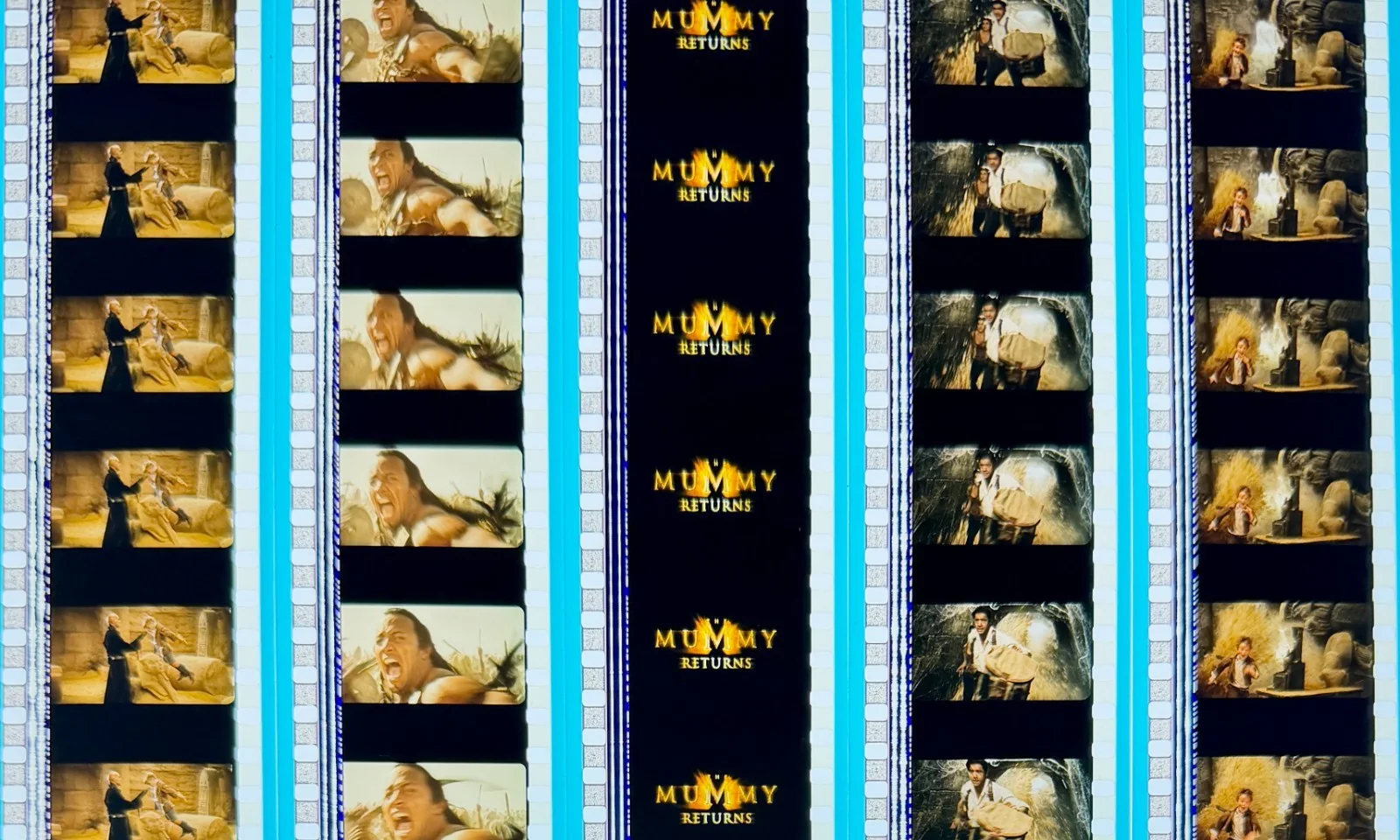 The Mummy Returns (2001) Very Rare Unmounted Genuine 35mm Film Cells, изображение 5