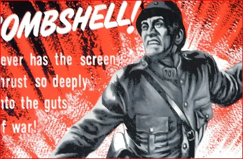 Paths Of Glory 1957 WW1 Anti-War Film - Restored 27.2" x 41" US One Sheet, изображение 3