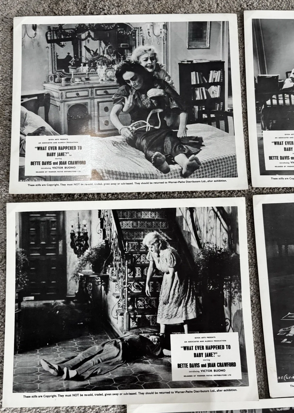 Whatever Happened To Baby Jane Exhibition Stills X 8, изображение 2