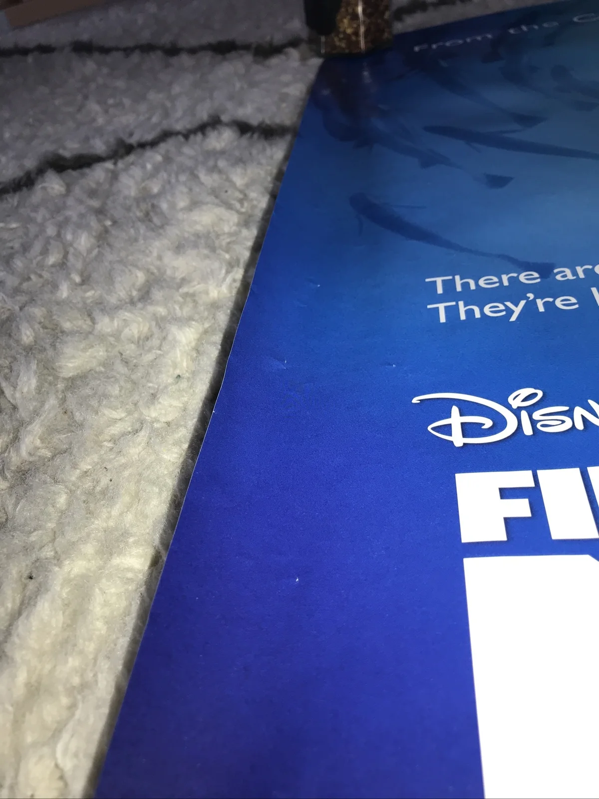 WALT DISNEY FINDING NEMO - ROLLED UK Teaser Cinema Quad Poster Movie Film 2003, изображение 4