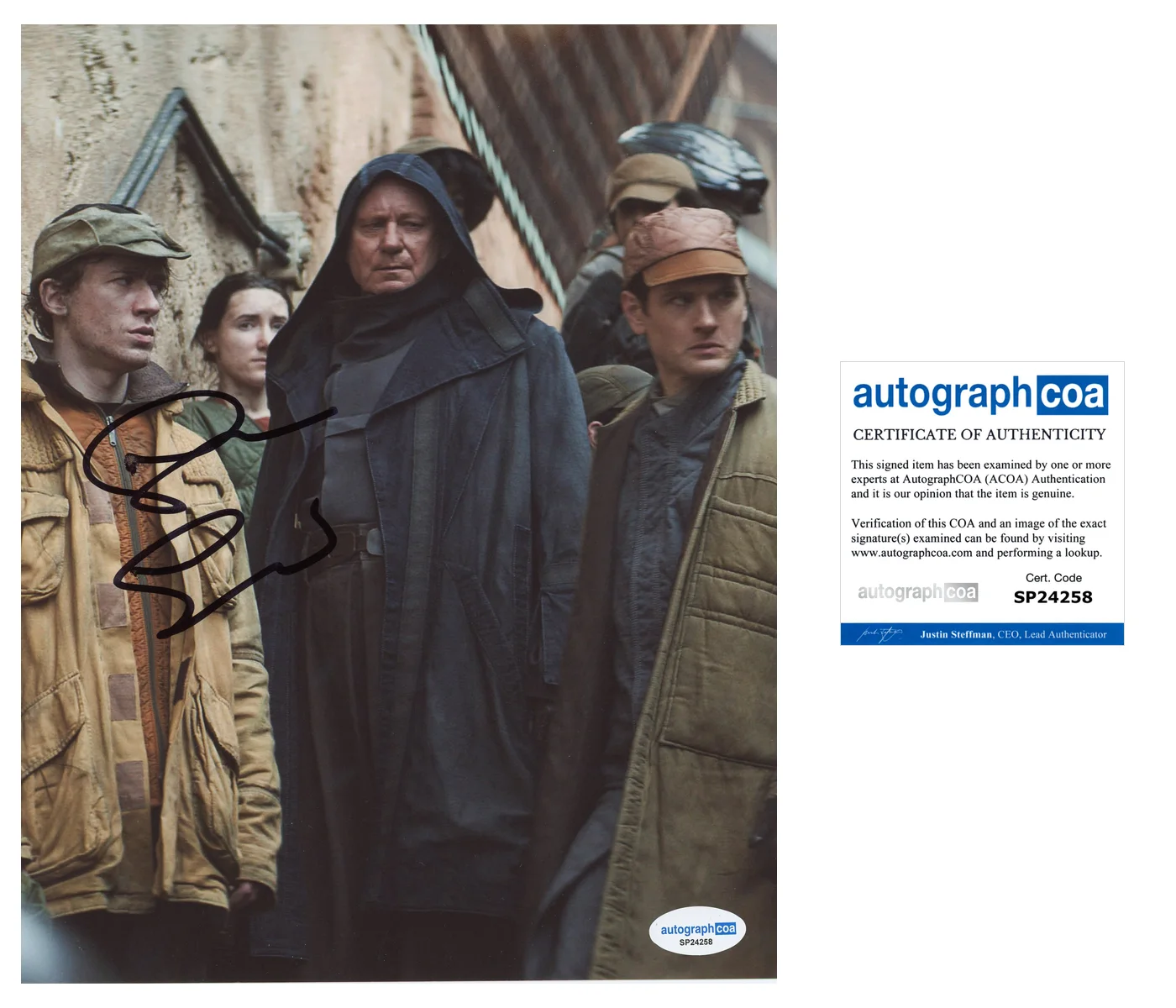 Stellan Skarsgard — Stellan Skarsgard Signed Autographed STAR WARS ANDOR 8x10 Photo ACOA C