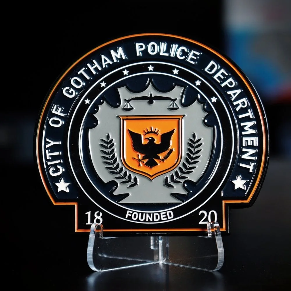Batman The Dark Knight - Gotham City Police Badge - Replica Medallion, изображение 2