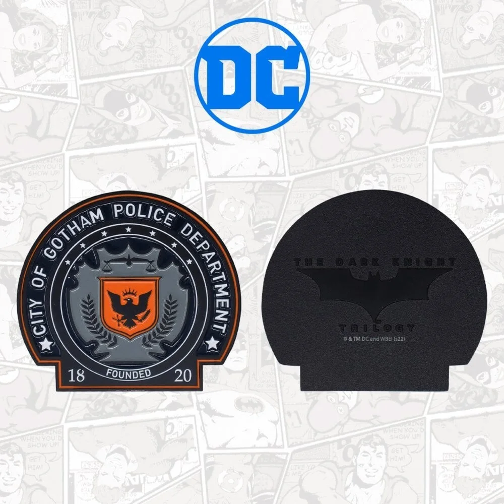 Batman The Dark Knight - Gotham City Police Badge - Replica Medallion, изображение 3