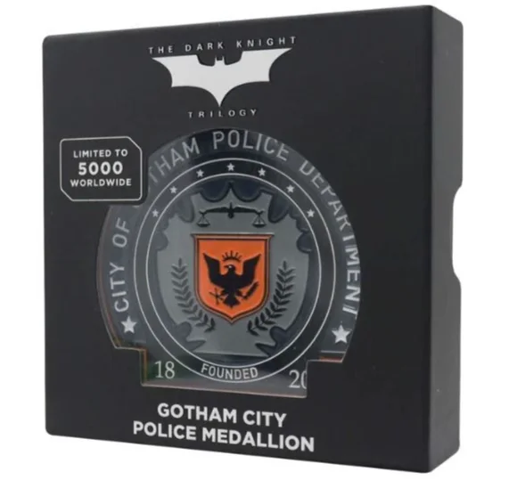 Batman The Dark Knight - Gotham City Police Badge - Replica Medallion, изображение 4