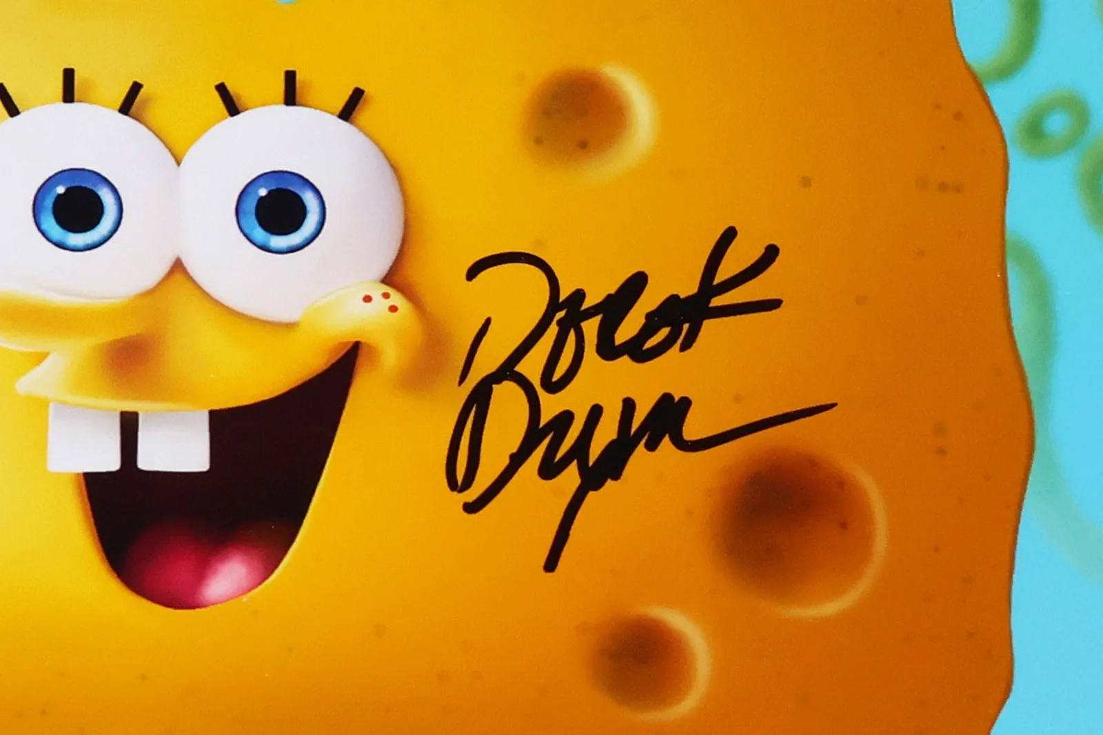 Derek Drymon — DEREK DRYMON Signed THE SPONGEBOB MOVIE 8.5X11 PHOTO director autograph, изображение 2