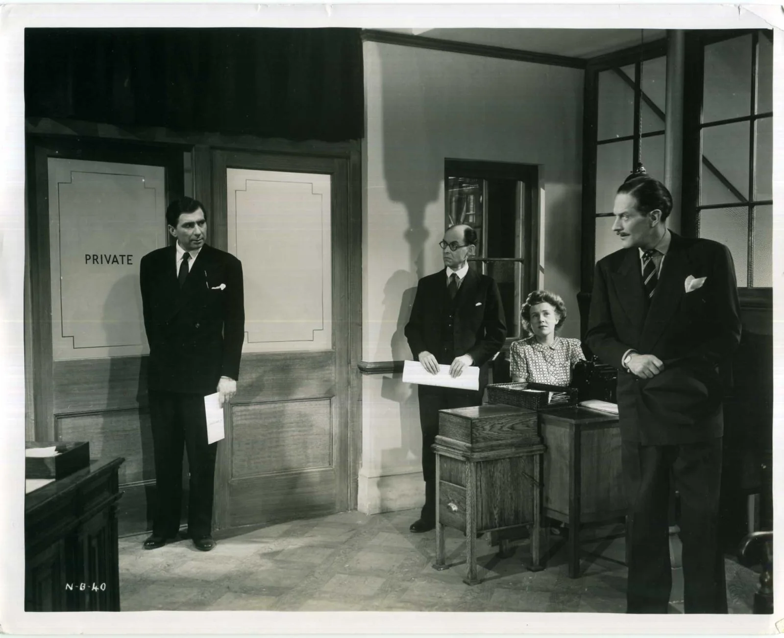 NIGHT BOAT TO DUBLIN 1946 Robert Newton, Guy Middleton, Raymond Lovell 4 STILLS, image 4