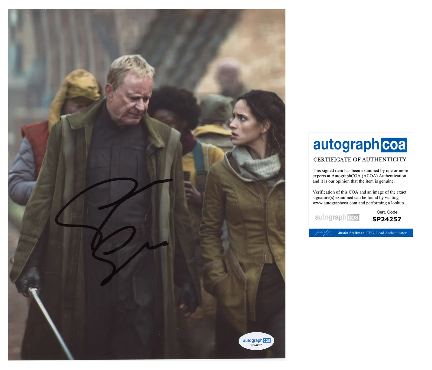 Stellan Skarsgard — Stellan Skarsgard Signed Autographed STAR WARS ANDOR 8x10 Photo ACOA B