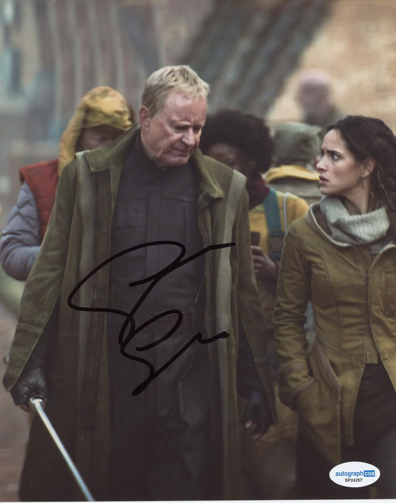 Stellan Skarsgard — Stellan Skarsgard Signed Autographed STAR WARS ANDOR 8x10 Photo ACOA B, изображение 2