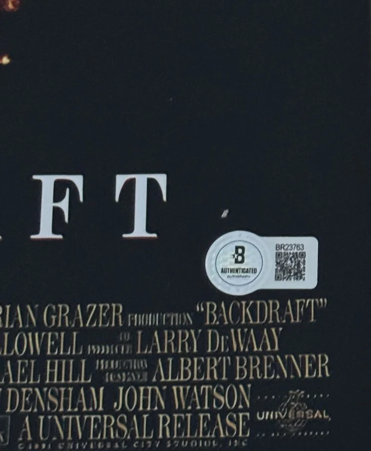 Ron Howard — RON HOWARD SIGNED BACKDRAFT 11X17 PHOTO BECKETT BAS, image 2