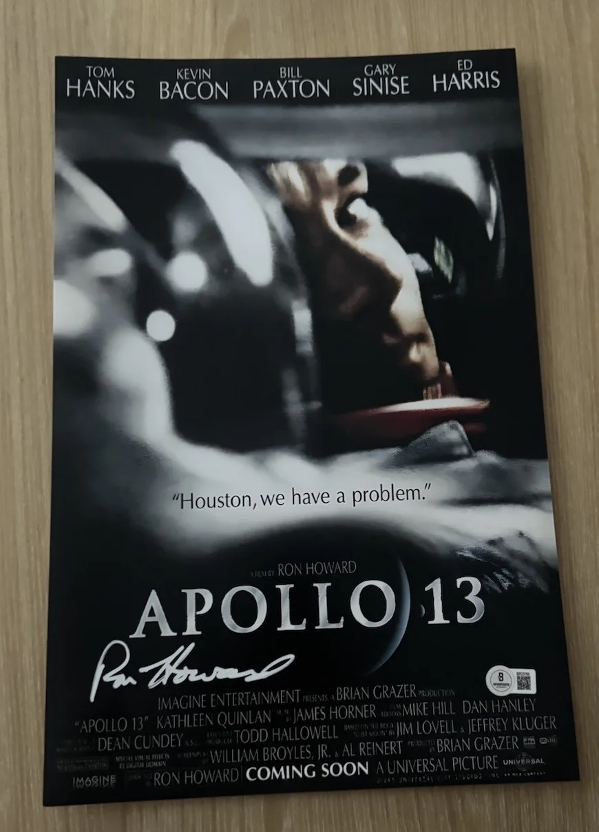 Ron Howard — RON HOWARD SIGNED APOLLO 13 11X17 PHOTO BECKETT BAS 4