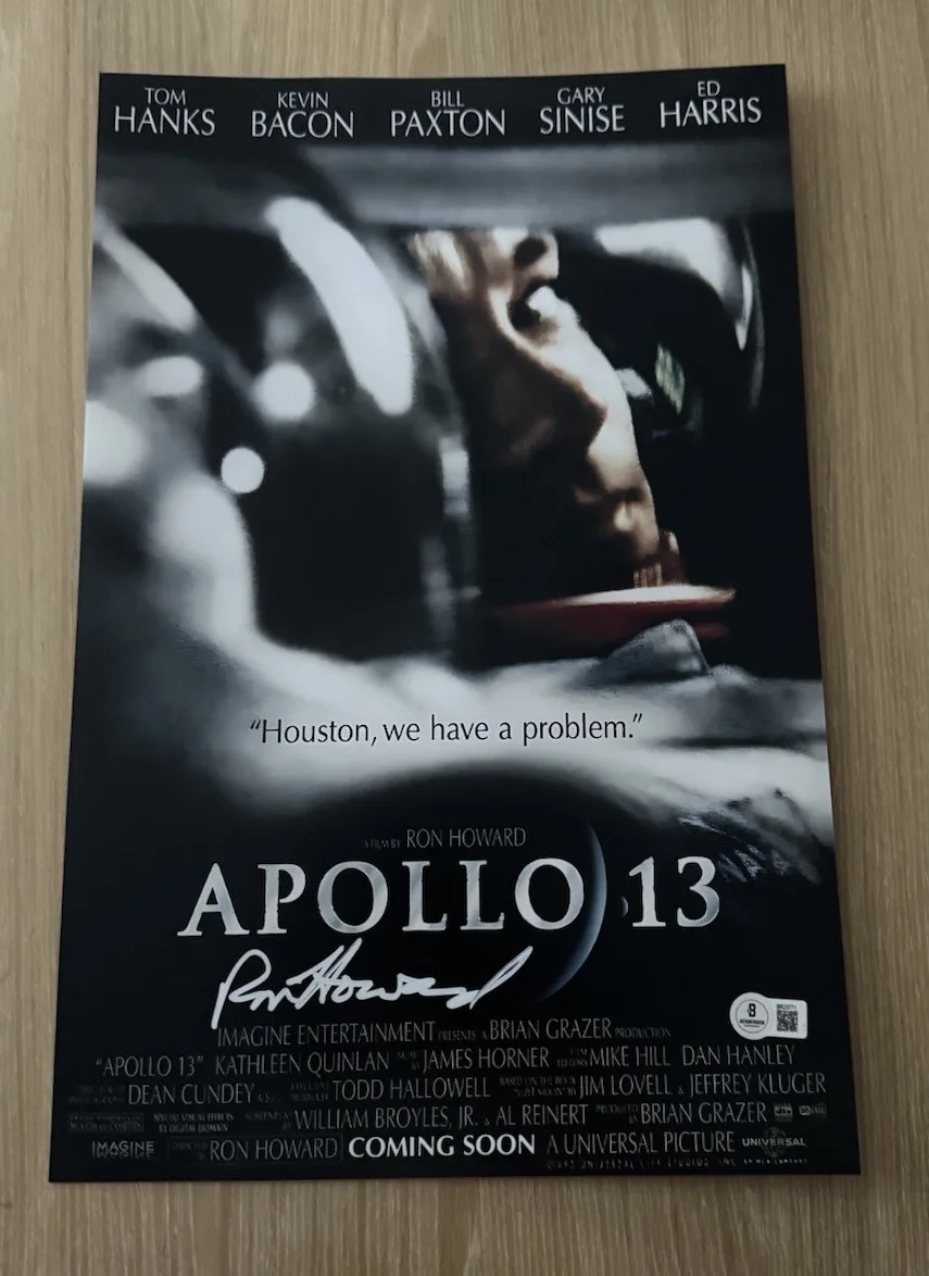 Ron Howard — RON HOWARD SIGNED APOLLO 13 11X17 PHOTO BECKETT BAS