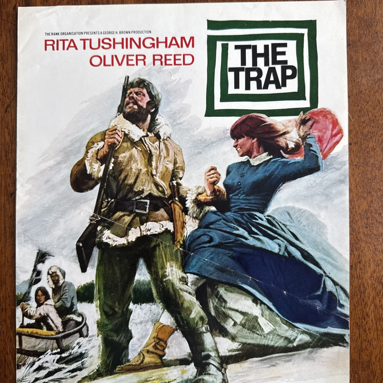 The Trap Original UK Press Campaign Material Rita Tushingham Oliver Reed 1966, image 2