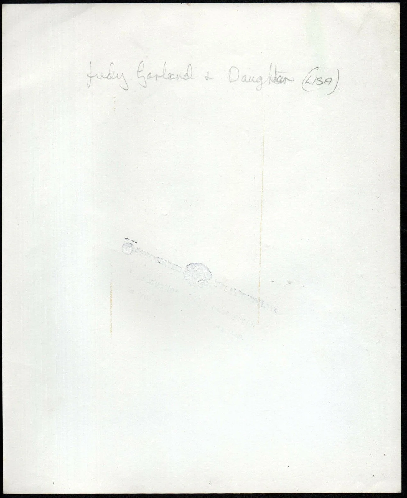JUDY GARLAND & LIZA MINNELLI 1960s Concert 10x8 STILL, изображение 2