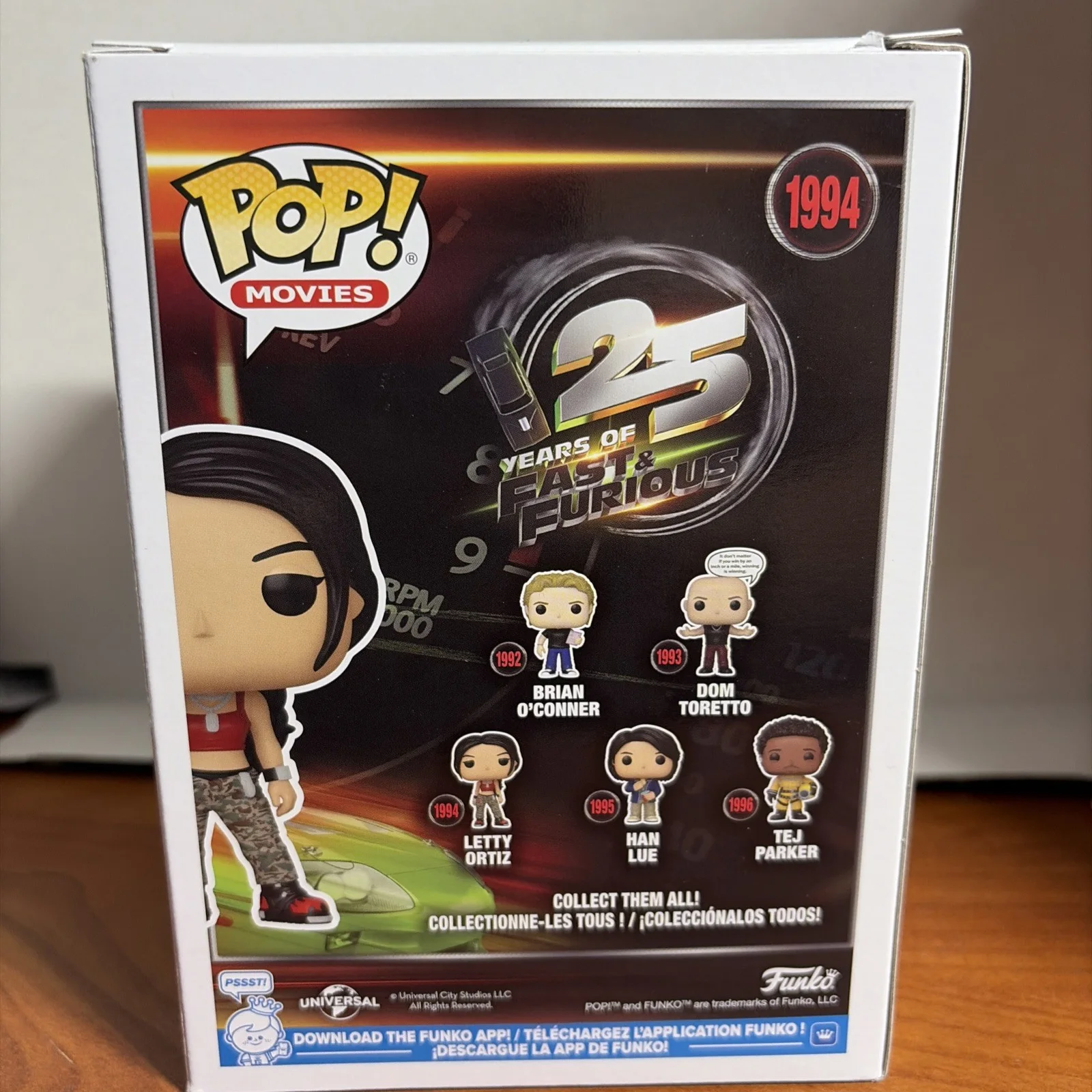 Michelle Rodriguez — Michelle Rodriguez Signed Letty Ortiz Funko Fast & Furious Autograph PROOF, изображение 4
