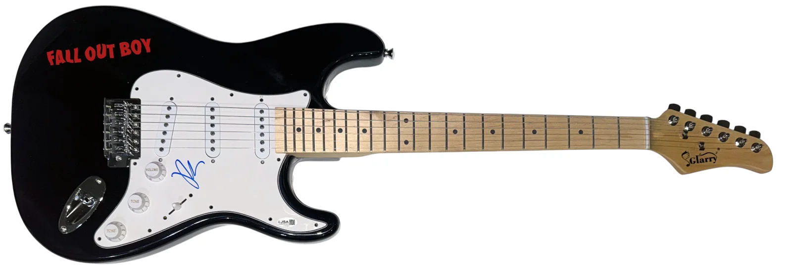 Pete Wentz Signed Autograph Electric Guitar Fall Out Boy Band JSA COA, image 2