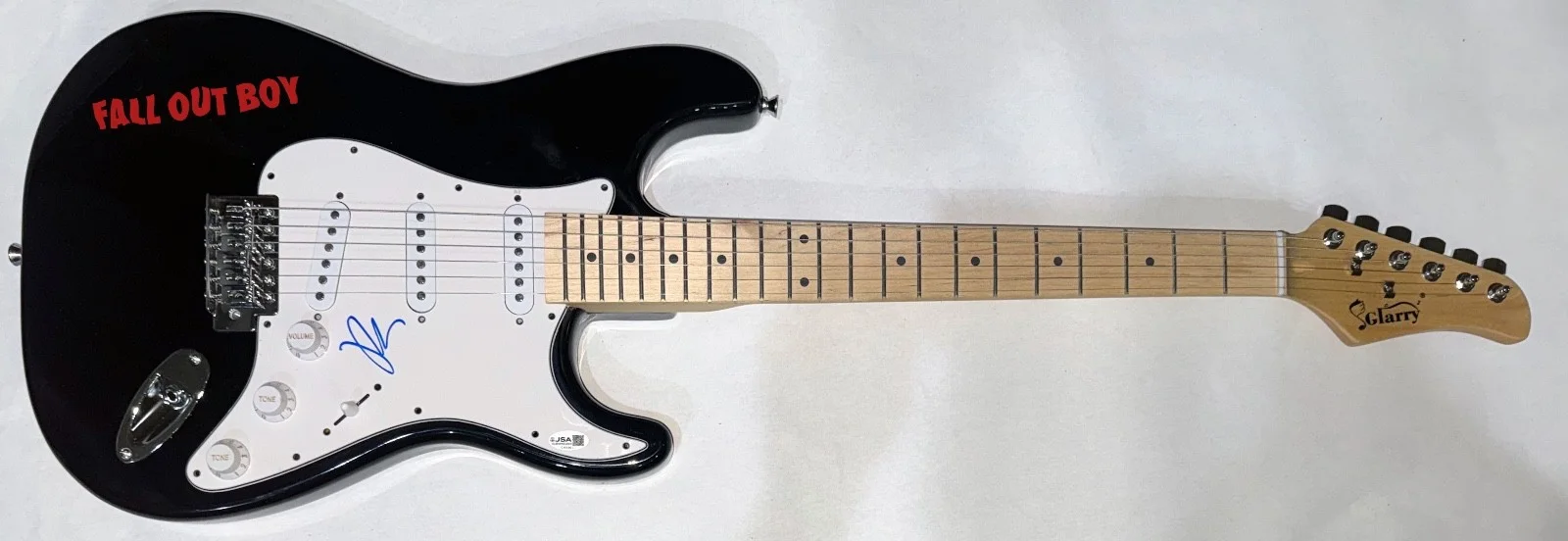 Pete Wentz Signed Autograph Electric Guitar Fall Out Boy Band JSA COA, image 3