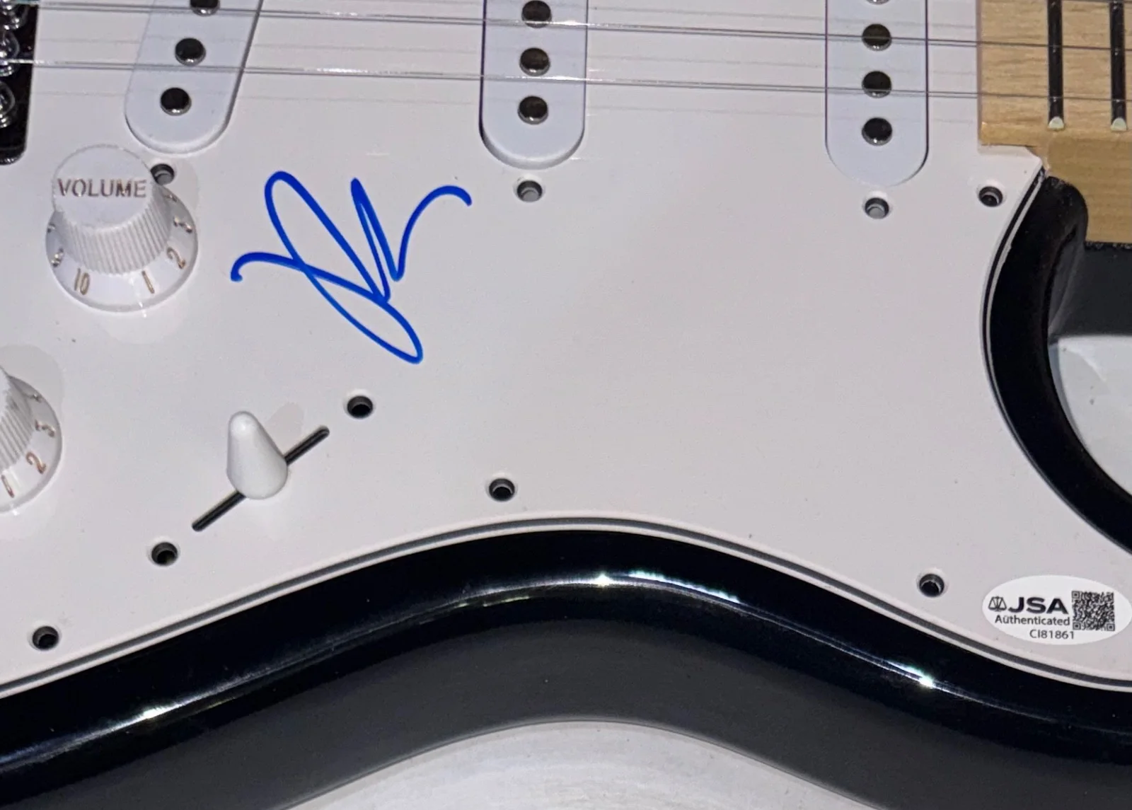 Pete Wentz Signed Autograph Electric Guitar Fall Out Boy Band JSA COA, image 5