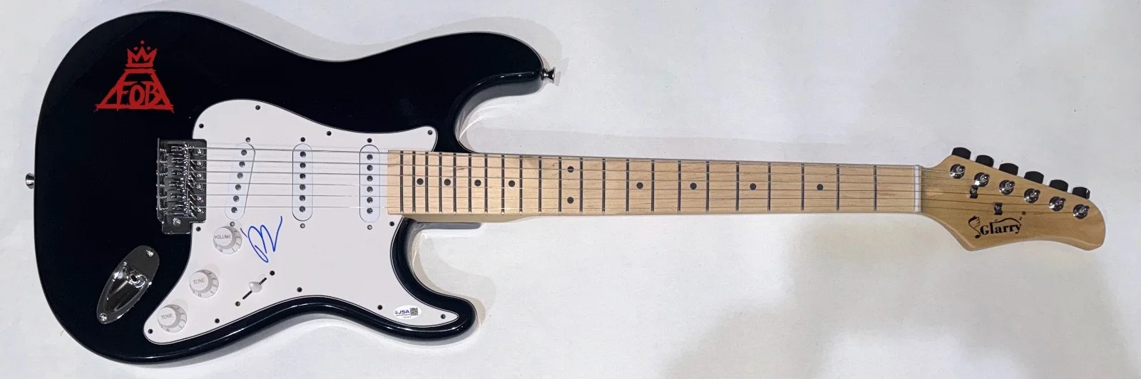 Pete Wentz Fall Out Boy Signed Autograph Electric Guitar Band Bassist JSA COA, image 3