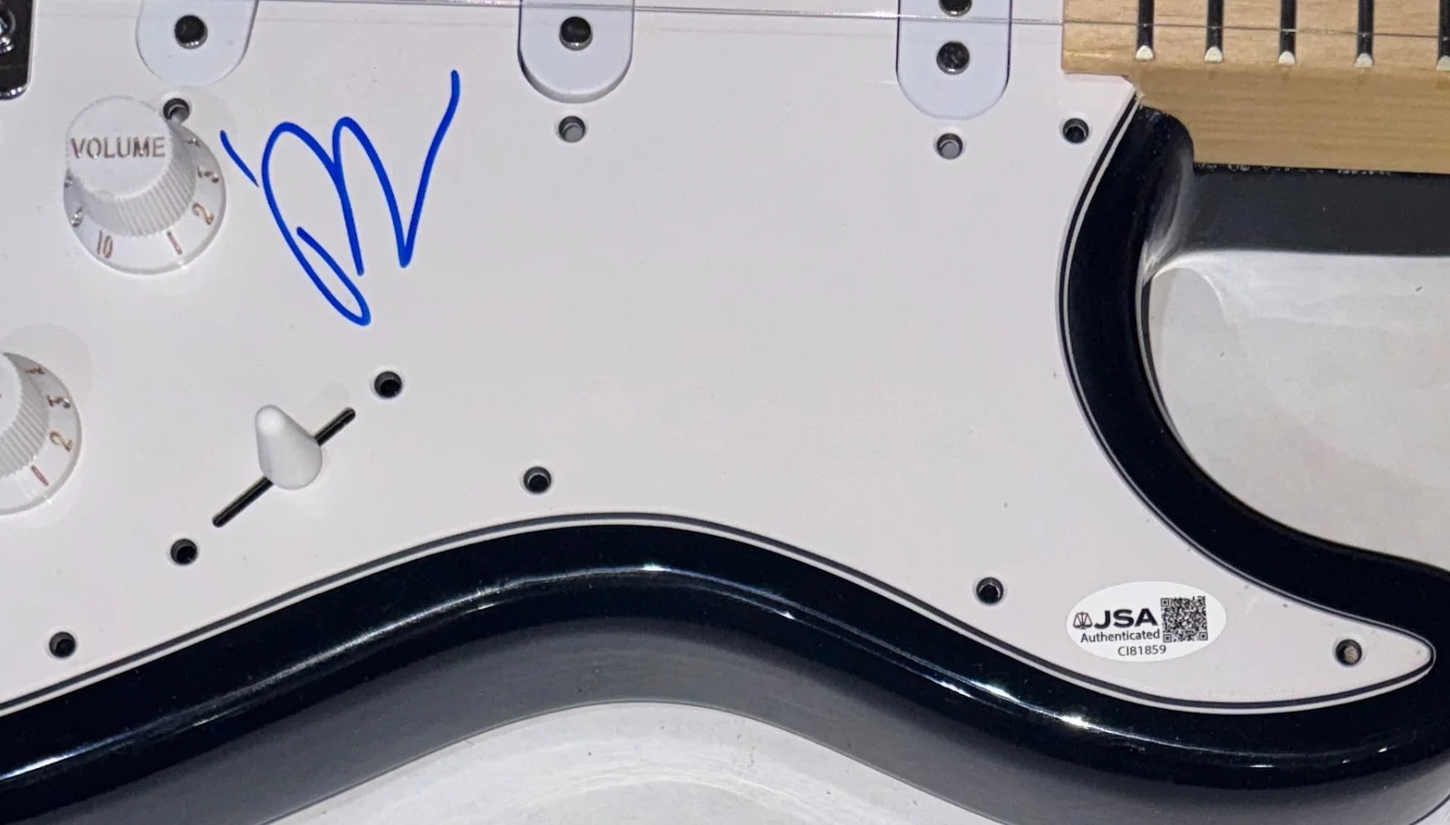 Pete Wentz Fall Out Boy Signed Autograph Electric Guitar Band Bassist JSA COA, image 5