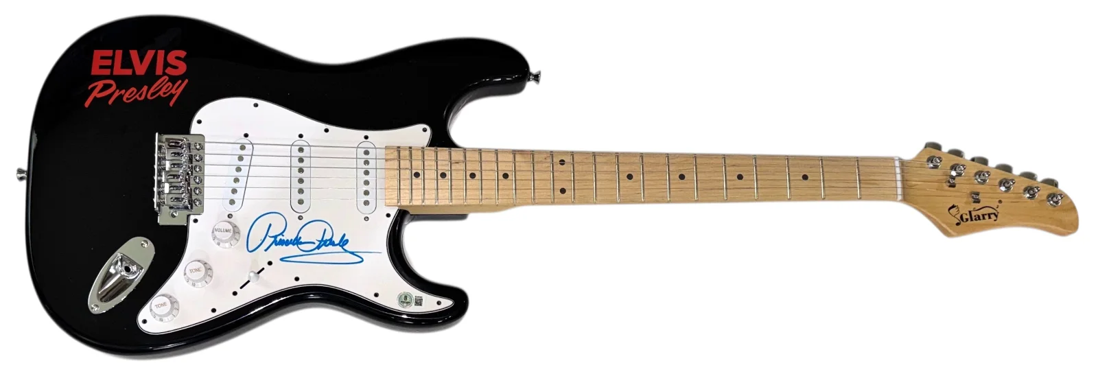 Priscilla Presley Signed Autograph Electric Guitar Elvis Presley Wife Beckett, изображение 2