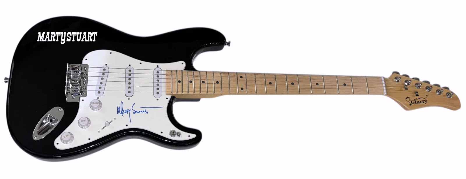 Marty Stuart Signed Autograph Electric Guitar Country Johnny Cash Band BAS COA, изображение 2
