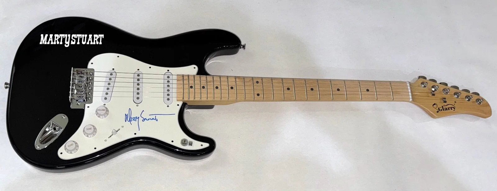 Marty Stuart Signed Autograph Electric Guitar Country Johnny Cash Band BAS COA, изображение 3
