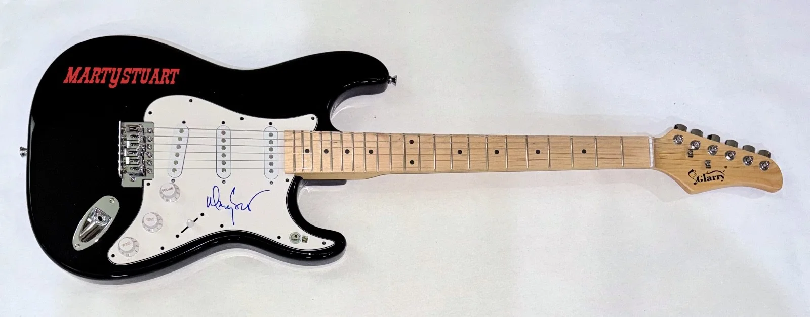 Marty Stuart Signed Autograph Electric Guitar Country Johnny Cash Band BAS COA, изображение 3