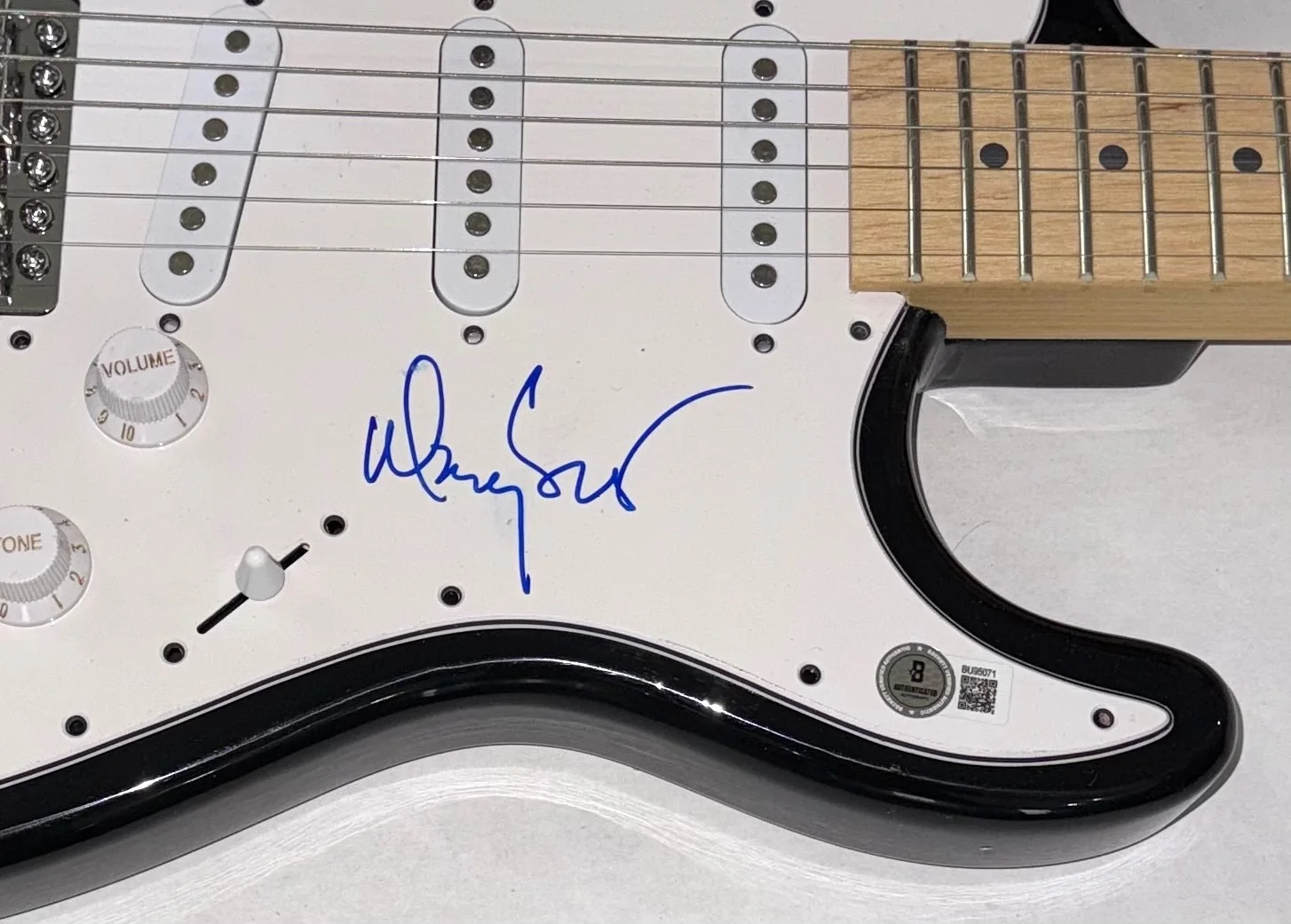 Marty Stuart Signed Autograph Electric Guitar Country Johnny Cash Band BAS COA, изображение 5