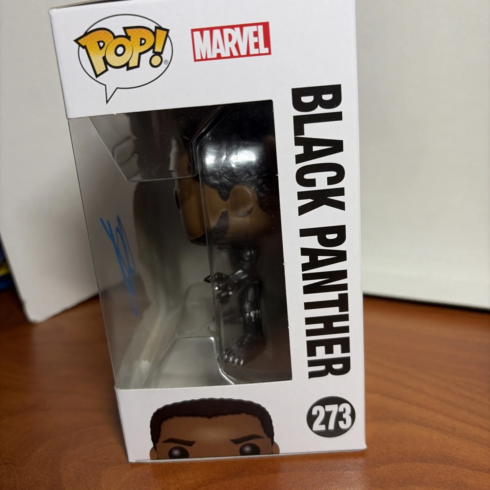 Ryan Coogler Signed Autographed Funko Pop #273 Black Panther PROOF, image 4