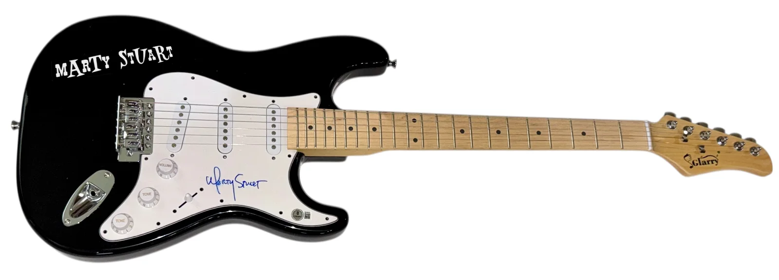 Marty Stuart Signed Autograph Electric Guitar Country Johnny Cash Beckett COA, изображение 2