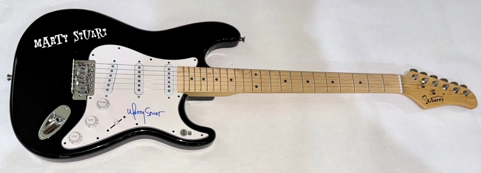 Marty Stuart Signed Autograph Electric Guitar Country Johnny Cash Beckett COA, изображение 3