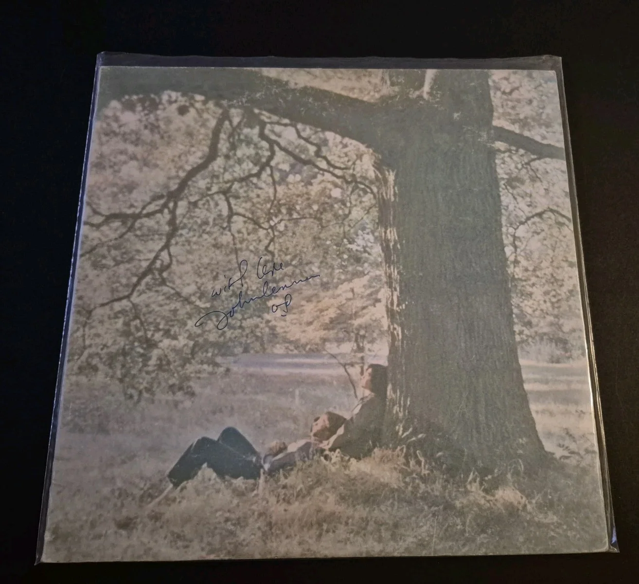 Beatles John Lennon Yoko Signed Autographed 8x Lp Bag One Imagine Double Fantasy, изображение 5