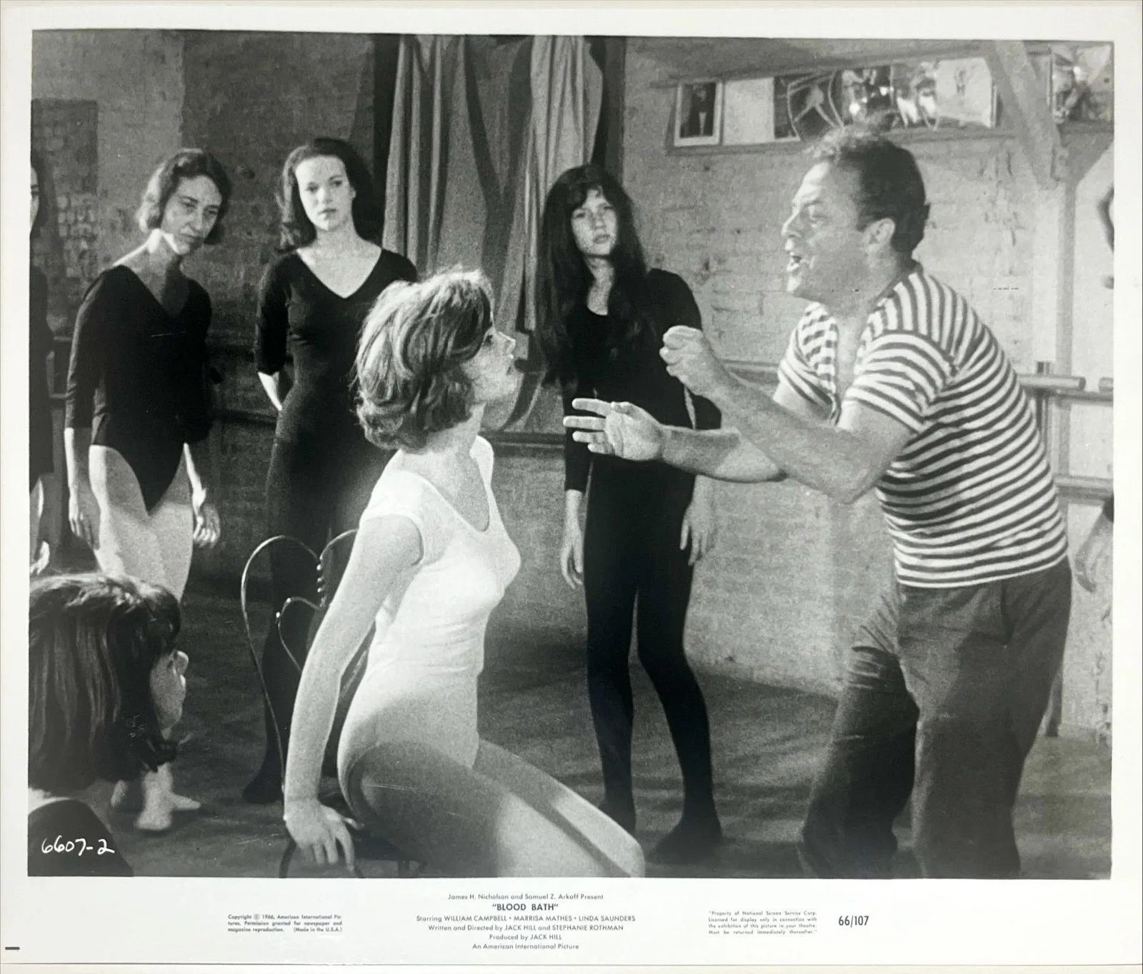 Lobby card set (8): "Blood Bath" Exploitation Jack Hill, image 3