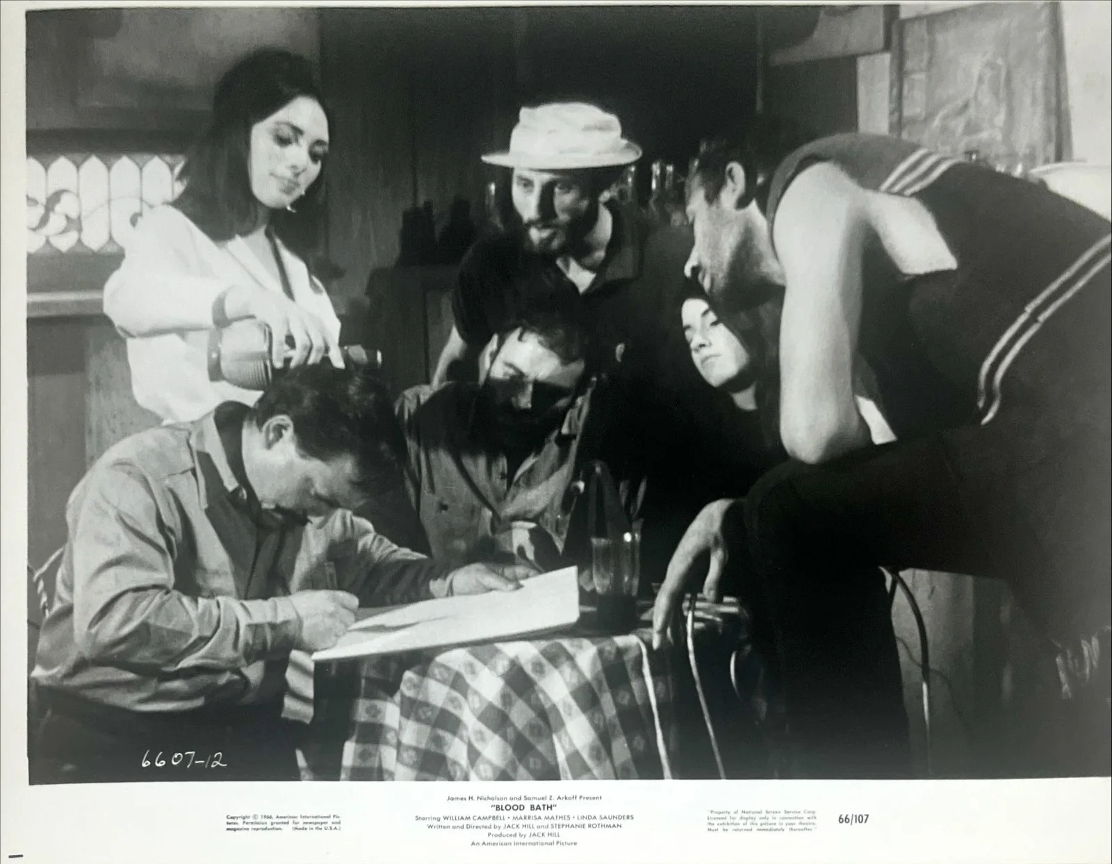 Lobby card set (8): "Blood Bath" Exploitation Jack Hill, image 5