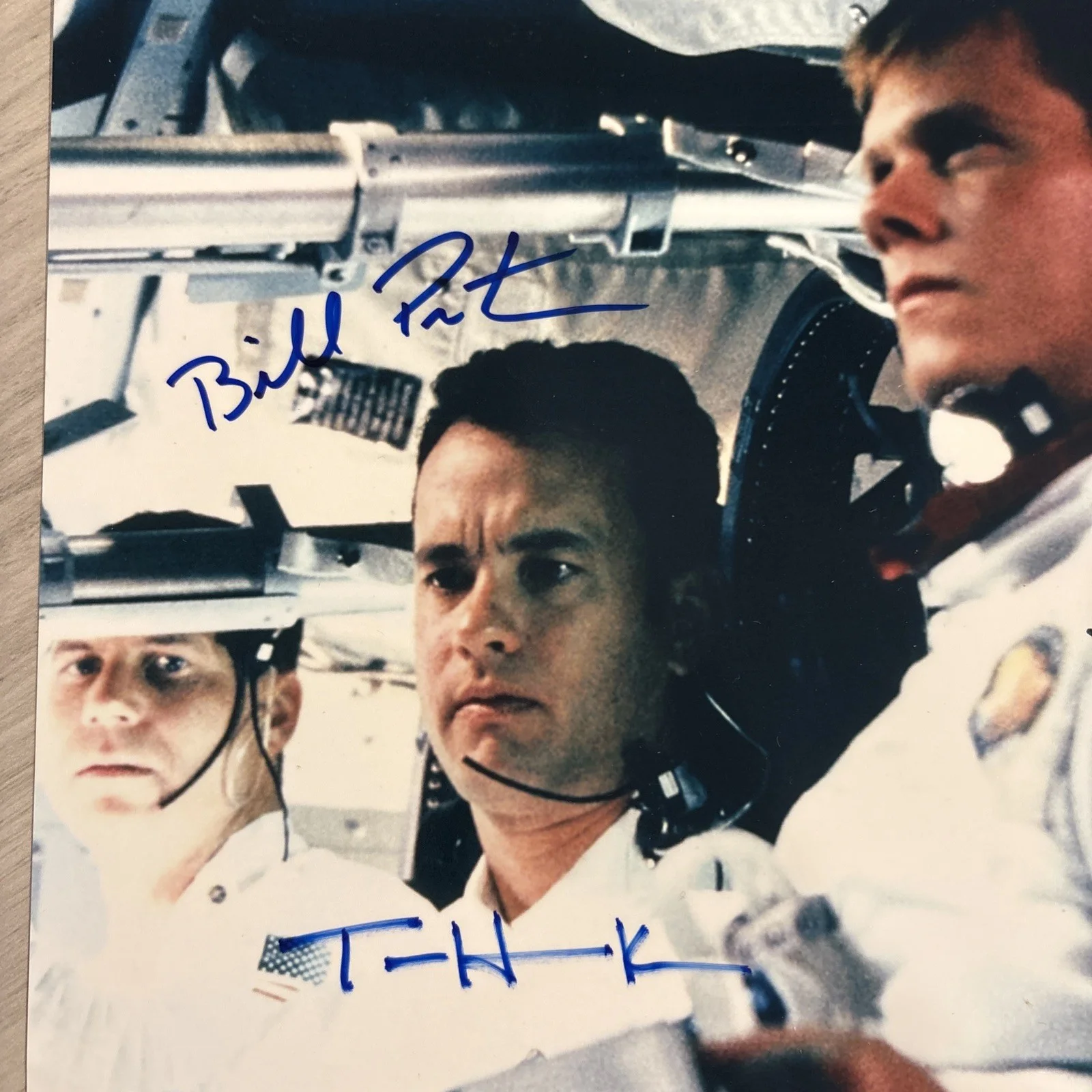 Tom Hanks Kevin Bacon Bill Paxton autographed 8x10 Picture signed Photo COA, изображение 2