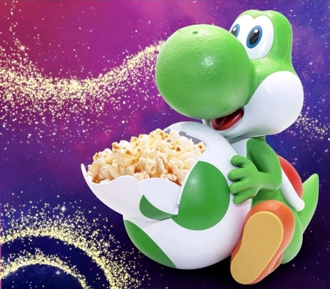 Super Mario Galaxy Yoshi Popcorn Bucket Sealed In Hand Next Day Despatch, изображение 2