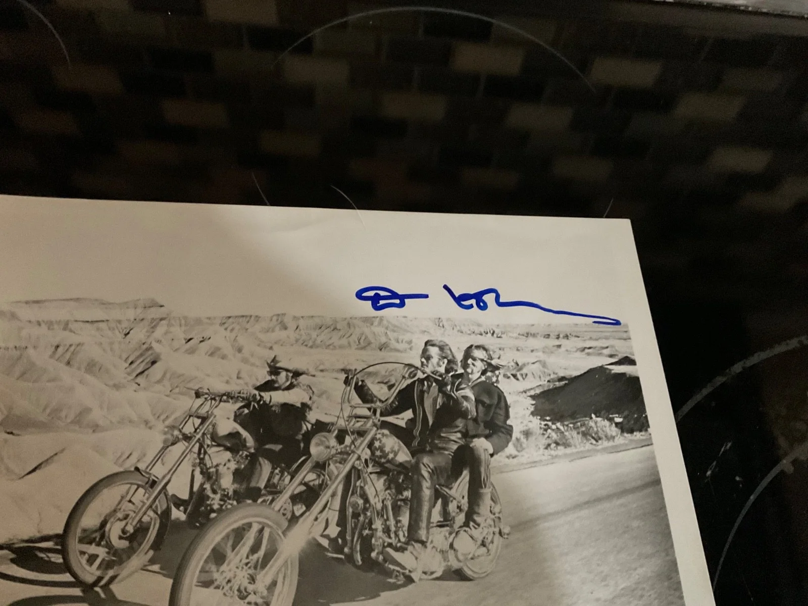 ACTER DENNIS HOPPER EASY RIDER SIGNED 8x10 PSA AQ63150, image 2