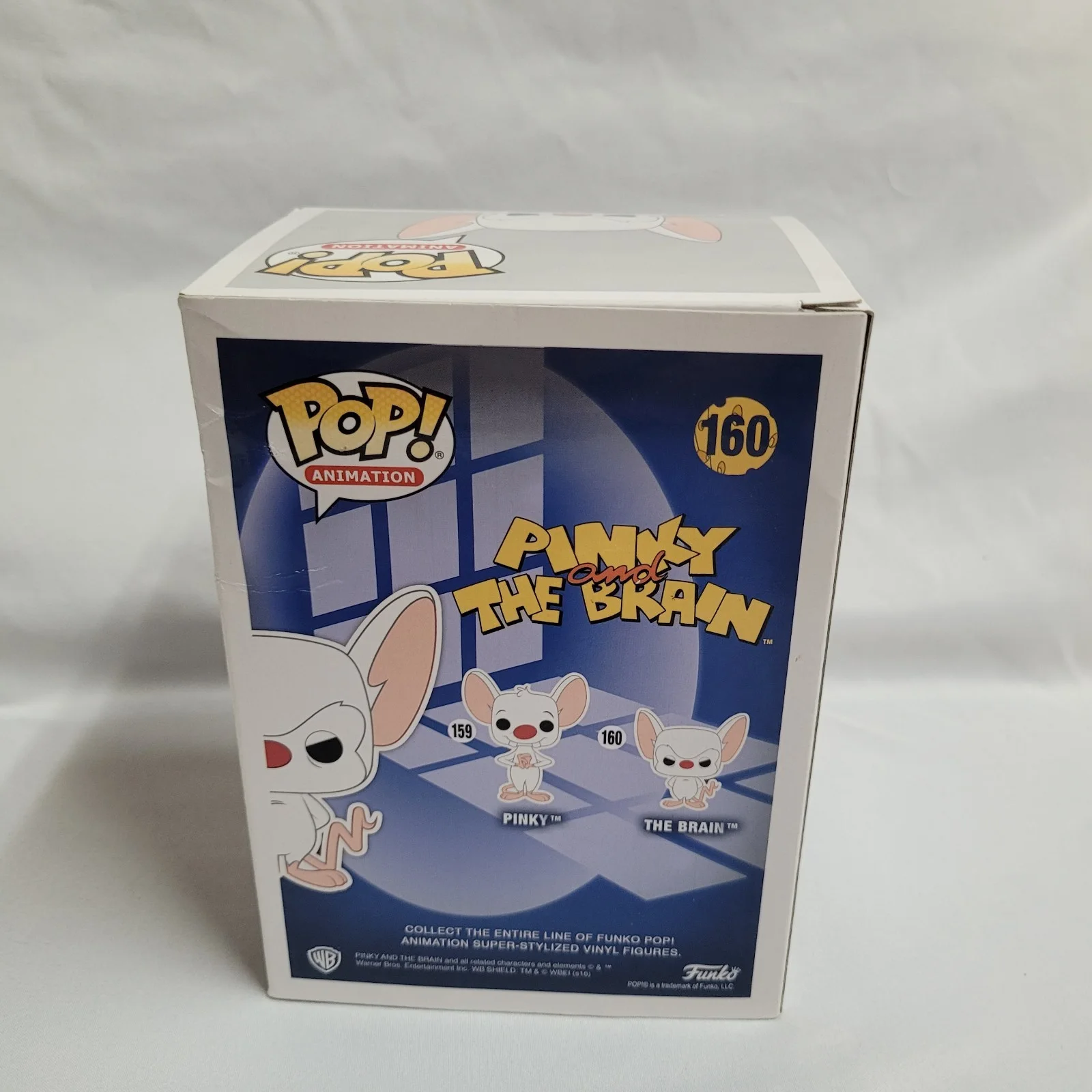 Rob Paulsen — Maurice Lamarche Signed Pinky And The Brain Funko POP! #160 Vinyl Autograph, изображение 4