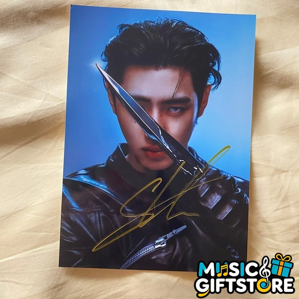 ENHYPEN Sunghoon Autographed Photo THE SIN VANISH Still Knife K-POP 2026 #MUGS, изображение 3