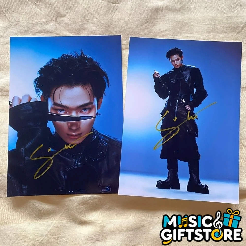 ENHYPEN Sunghoon Autographed Photo THE SIN VANISH Still Knife K-POP 2026 #MUGS, изображение 2