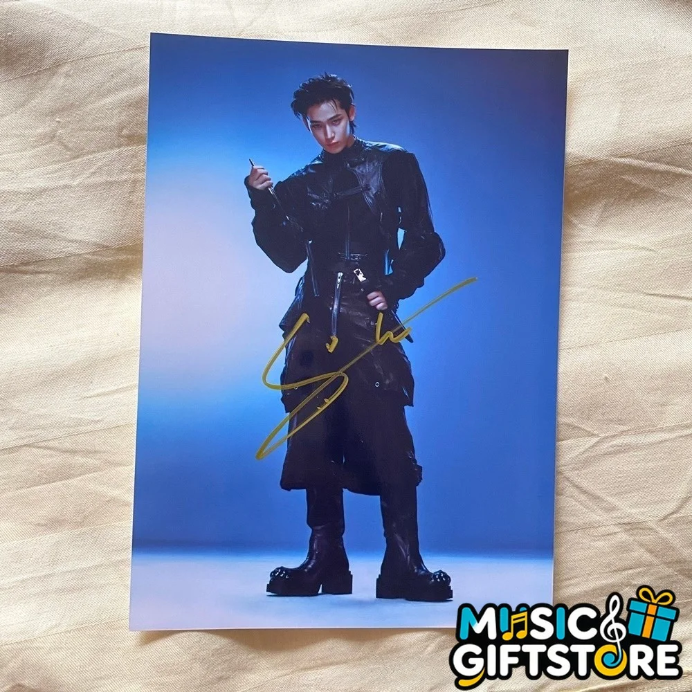 ENHYPEN Sunghoon Autographed Photo THE SIN VANISH Still Knife K-POP 2026 #MUGS, изображение 3