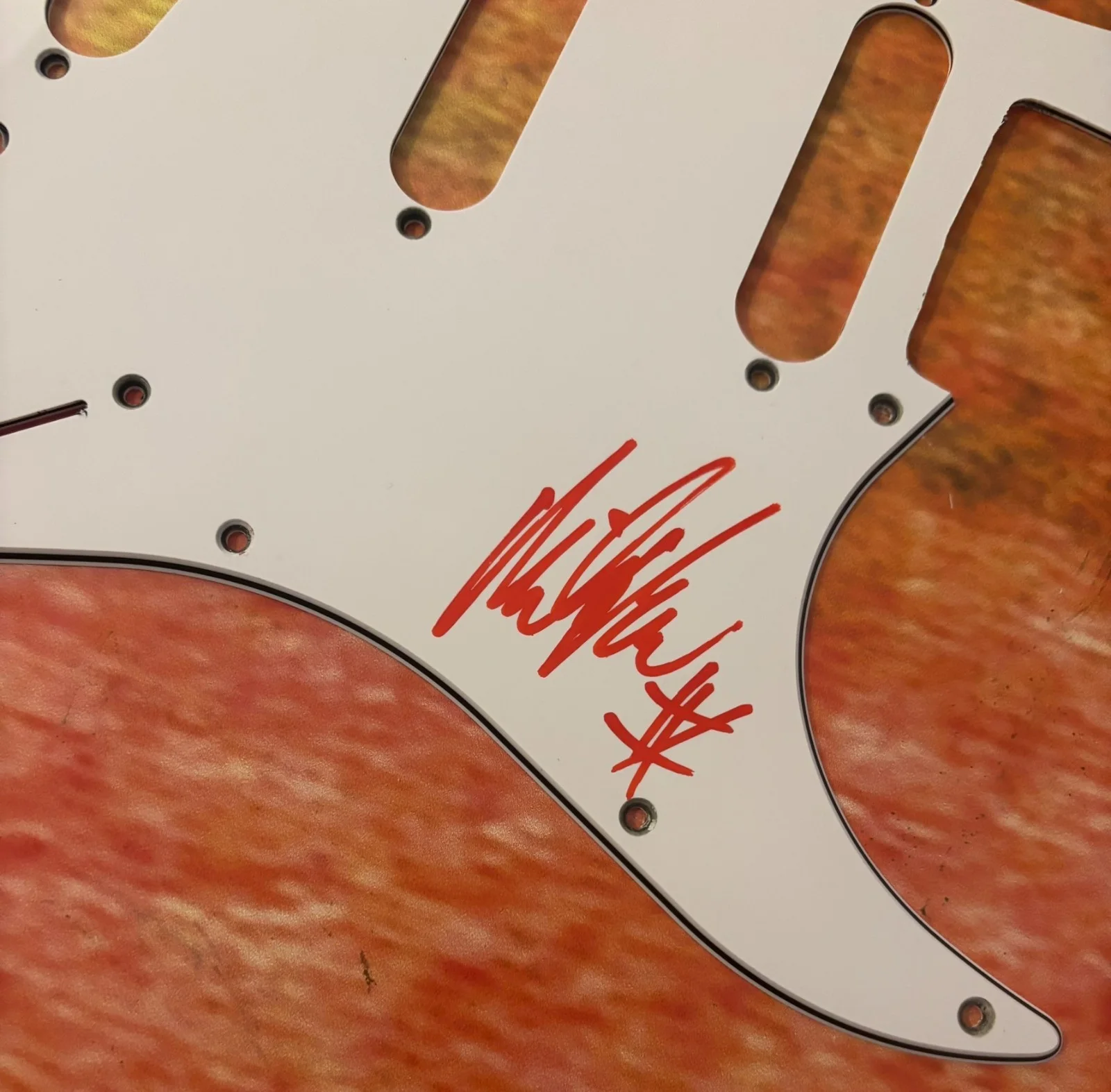 GFA Ice Nine Kills * MILES DIMITRI BAKER * Signed Electric Pickguard COA, image 3